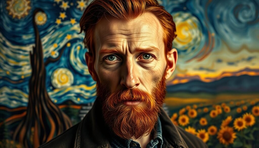 فان جوخ، قصة حياة، لوحات